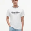 Nautical Script Logo Striped T-Shirt