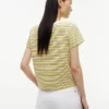 Nautical Script Monogram Striped T-Shirt