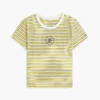 Nautical Script Monogram Striped T-Shirt