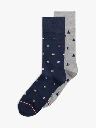 Nautical Trouser Sock 3-Pack Nautical Trouser Sock 3-Pack