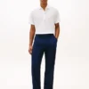New York Label Cotton-Linen Blend Polo New York Label Cotton-Linen Blend Polo