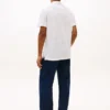 New York Label Cotton-Linen Blend Polo New York Label Cotton-Linen Blend Polo