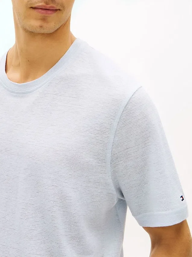 New York Label Cotton-Linen T-Shirt New York Label Cotton-Linen T-Shirt