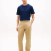 New York Label Cotton-Linen T-Shirt New York Label Cotton-Linen T-Shirt