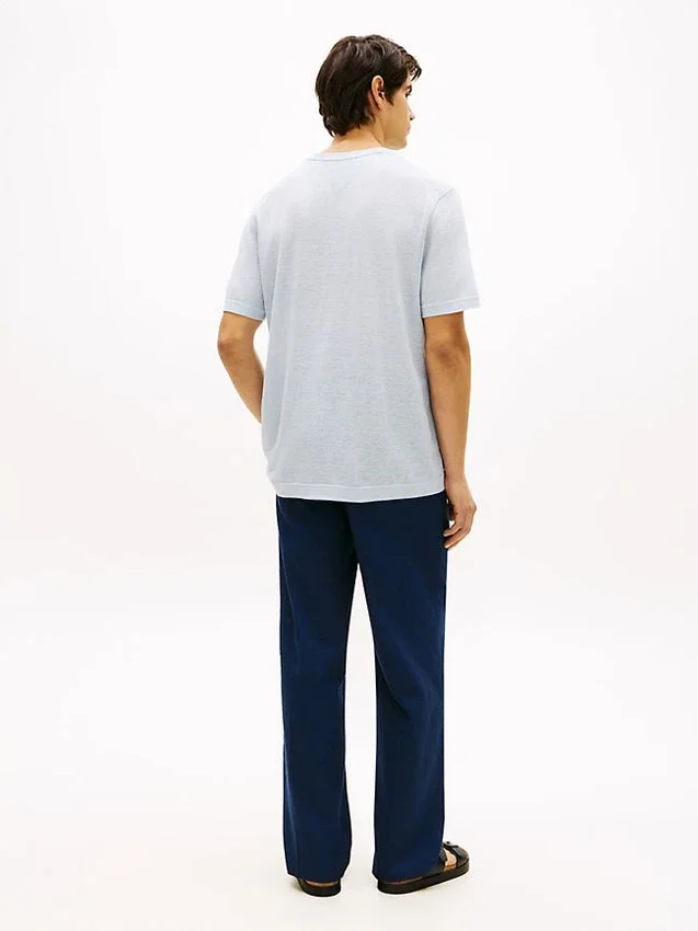 New York Label Cotton-Linen T-Shirt New York Label Cotton-Linen T-Shirt