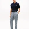 New York Label Glen Plaid Linen Pant New York Label Glen Plaid Linen Pant