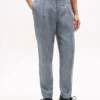 New York Label Glen Plaid Linen Pant New York Label Glen Plaid Linen Pant