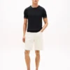 New York Label Knit Tipped T-Shirt New York Label Knit Tipped T-Shirt