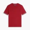 New York Label Knit Tipped T-Shirt New York Label Knit Tipped T-Shirt