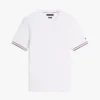 New York Label Knit Tipped T-Shirt New York Label Knit Tipped T-Shirt