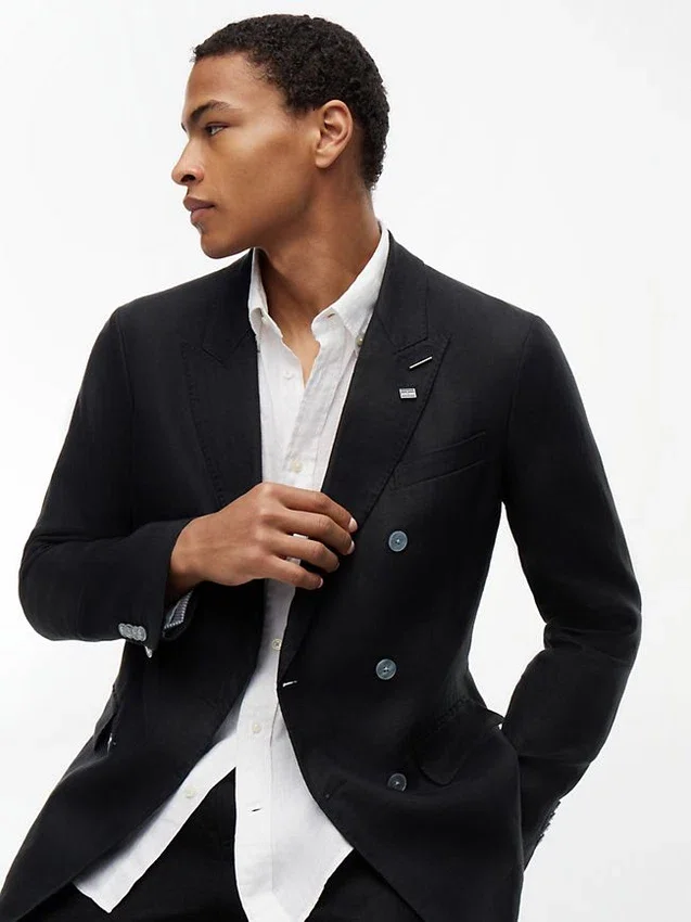 New York Label Linen Blazer New York Label Linen Blazer
