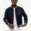 New York Label Mixed Media Jacket New York Label Mixed Media Jacket