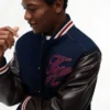 New York Label Mixed Media Jacket New York Label Mixed Media Jacket