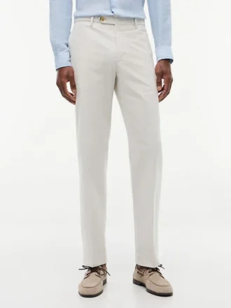 New York Label Tailored Dobby Pant