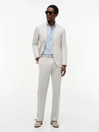 New York Label Tailored Dobby Pant
