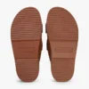 Nubuck Leather Double-Strap Slide Sandal Nubuck Leather Double-Strap Slide Sandal