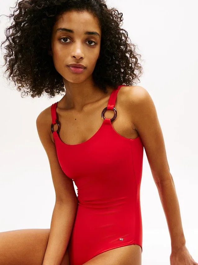 O-Ring Scoop Back One-Piece Swimsuit O-Ring Scoop Back One-Piece Swimsuit