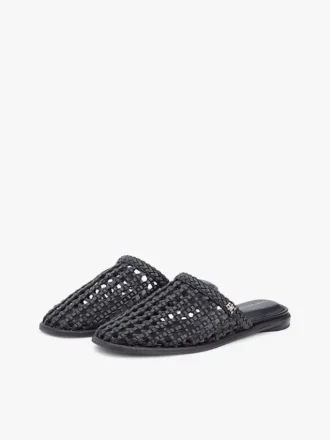 Open-Weave Flat Mule