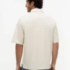 Oversized Fit Crepe Jersey Rugby Polo Oversized Fit Crepe Jersey Rugby Polo