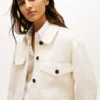 Oversized Twill Utility Shirt Jacket Oversized Twill Utility Shirt Jacket
