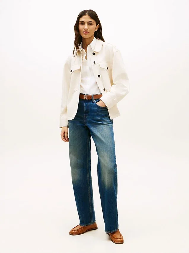 Oversized Twill Utility Shirt Jacket Oversized Twill Utility Shirt Jacket