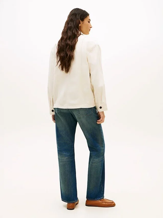 Oversized Twill Utility Shirt Jacket Oversized Twill Utility Shirt Jacket