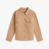 Oversized Twill Utility Shirt Jacket Oversized Twill Utility Shirt Jacket