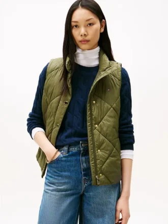 Padded Quilted Vest