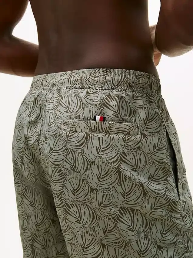 Palm Leaf Print 7″ Swim Trunk Palm Leaf Print 7″ Swim Trunk