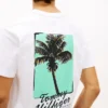 Palm Tree Back Graphic T-Shirt