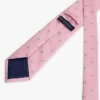 Palm Tree Print Silk-Blend Tie