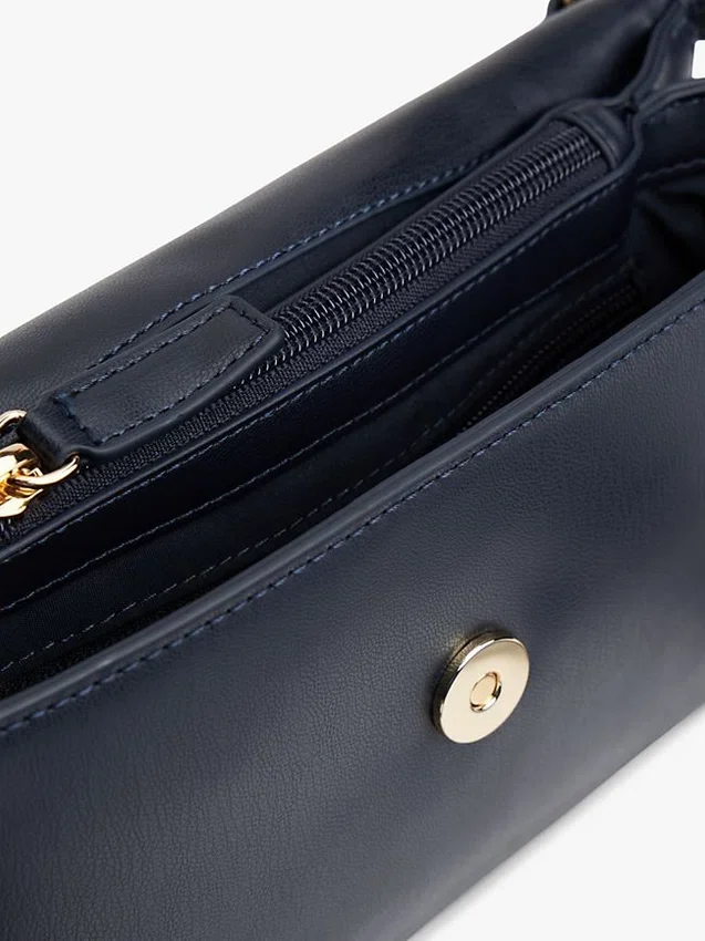 Pebbled Flap Crossbody Bag Pebbled Flap Crossbody Bag