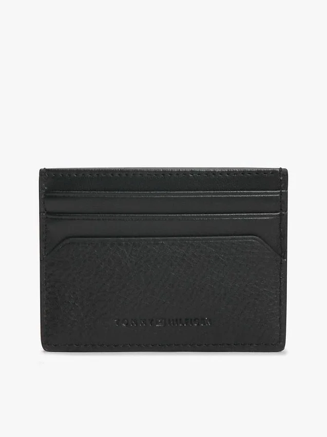 Pebbled Leather Card Holder Pebbled Leather Card Holder