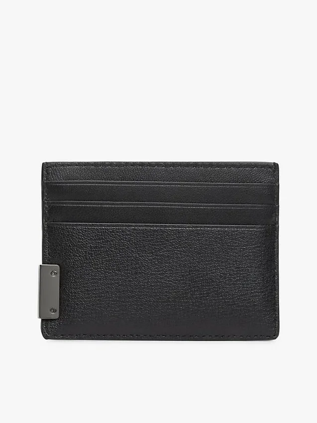 Pebbled Leather Card Holder Pebbled Leather Card Holder