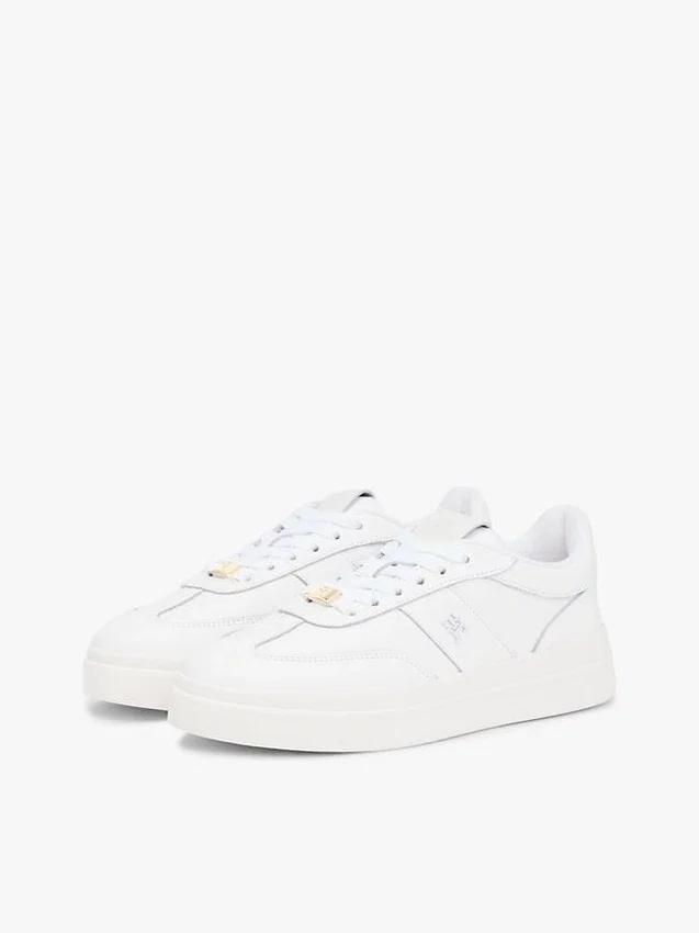 Pebbled Leather Court Sneaker Pebbled Leather Court Sneaker