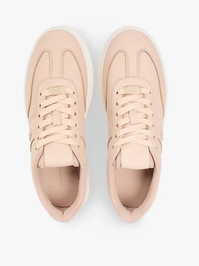 Pebbled Leather Court Sneaker Pebbled Leather Court Sneaker