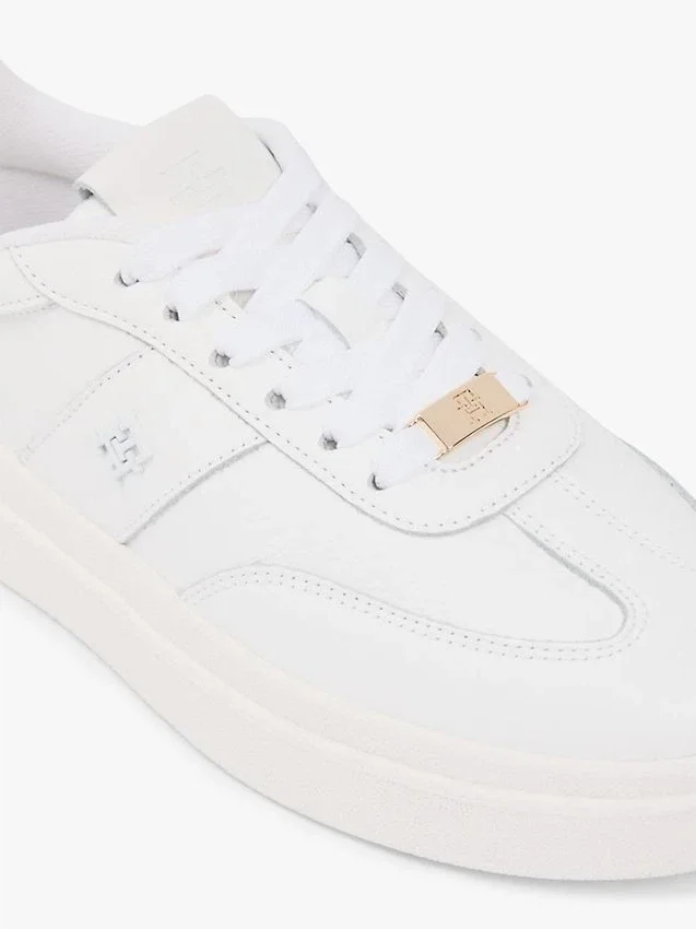 Pebbled Leather Court Sneaker Pebbled Leather Court Sneaker