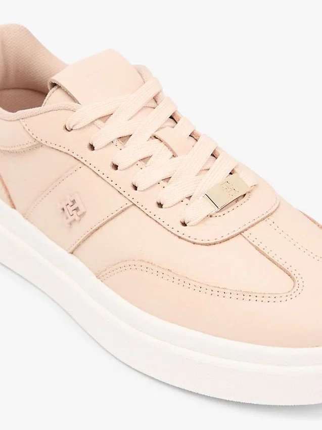 Pebbled Leather Court Sneaker Pebbled Leather Court Sneaker