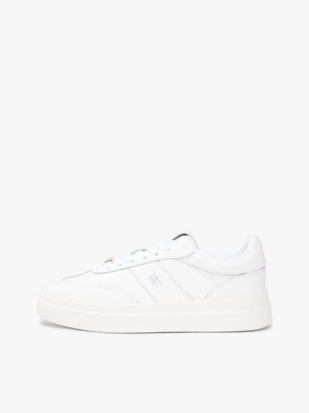 Pebbled Leather Court Sneaker Pebbled Leather Court Sneaker