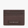 Pebbled Leather Monogram Card Holder Pebbled Leather Monogram Card Holder