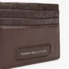 Pebbled Leather Monogram Card Holder Pebbled Leather Monogram Card Holder