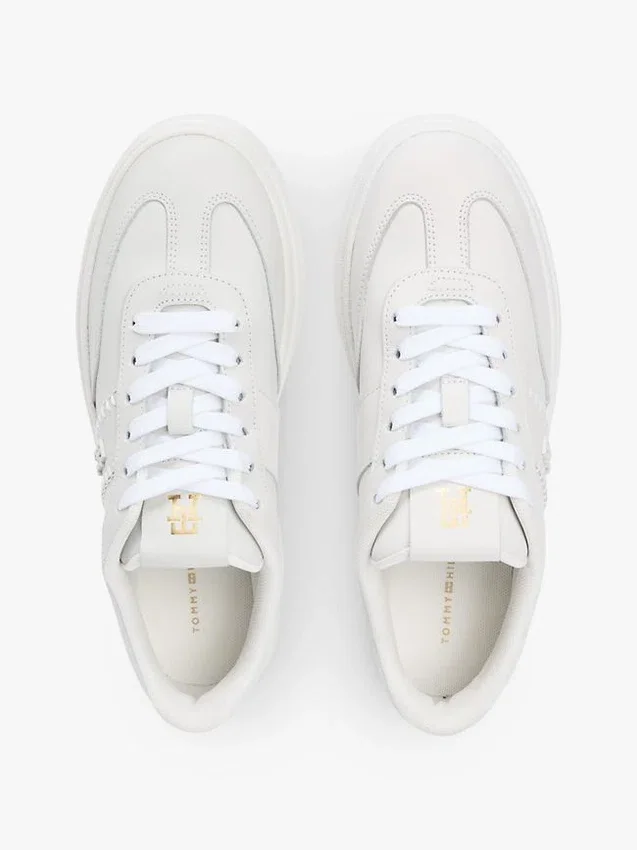 Platform Leather Court Sneaker Platform Leather Court Sneaker