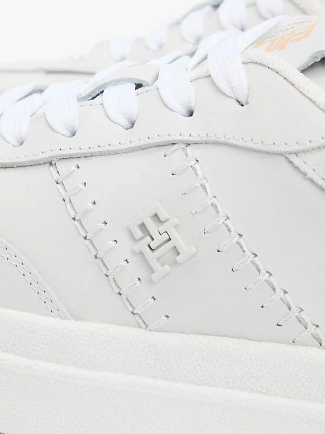 Platform Leather Court Sneaker Platform Leather Court Sneaker