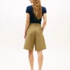 Pleated Poplin Short Pleated Poplin Short