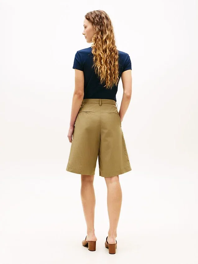 Pleated Poplin Short Pleated Poplin Short
