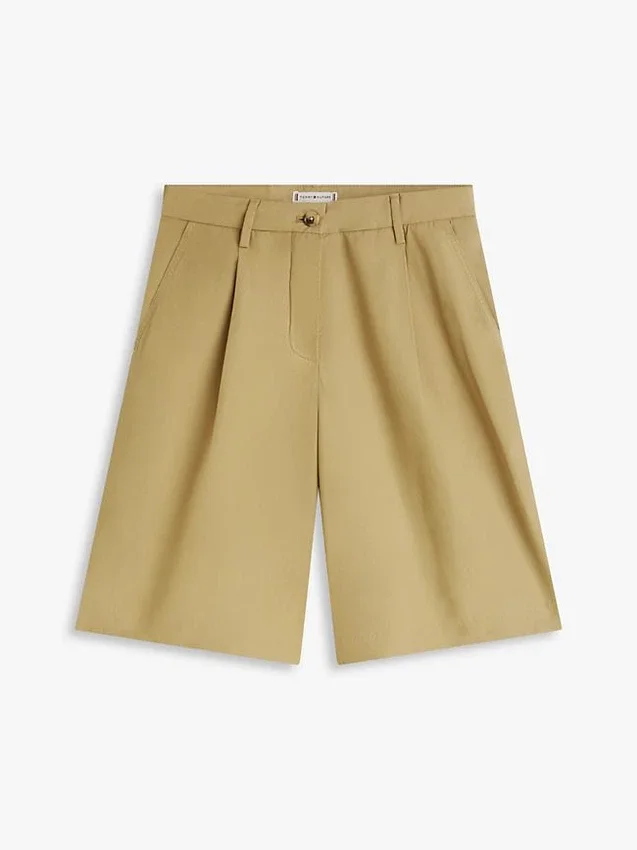 Pleated Poplin Short Pleated Poplin Short