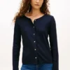 Pointelle T-Shirt Cardigan Pointelle T-Shirt Cardigan