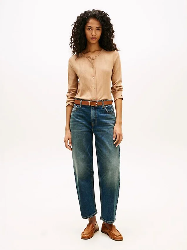 Pointelle T-Shirt Cardigan Pointelle T-Shirt Cardigan