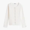 Pointelle T-Shirt Cardigan Pointelle T-Shirt Cardigan