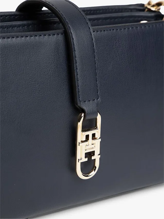 Polished Monogram Chain Crossbody Bag Polished Monogram Chain Crossbody Bag